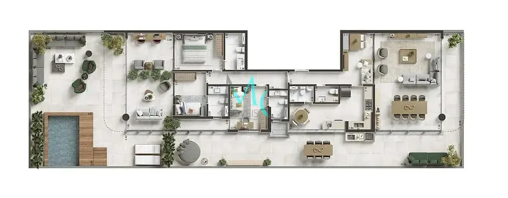 Apartamento, 3 quartos, 304 m² - Foto 32