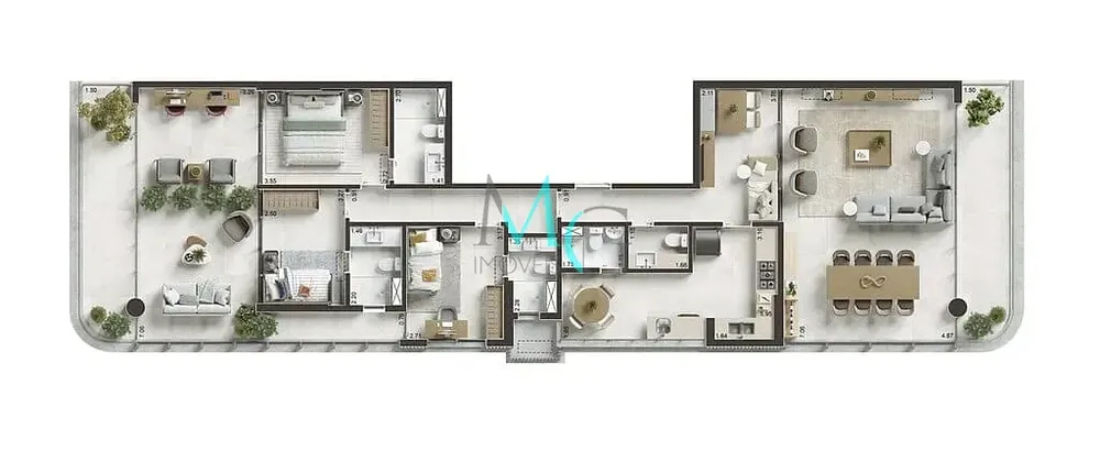 Apartamento, 3 quartos, 304 m² - Foto 31