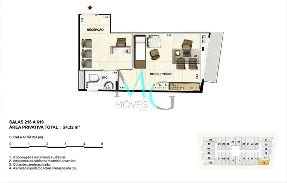Sala-Conjunto, 21 m² - Foto 22