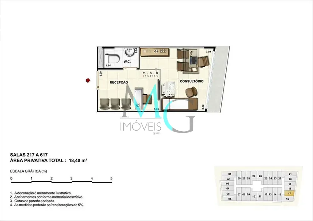 Sala-Conjunto, 21 m² - Foto 26
