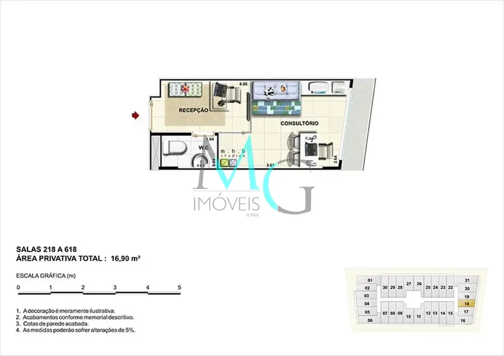 Sala-Conjunto, 21 m² - Foto 29
