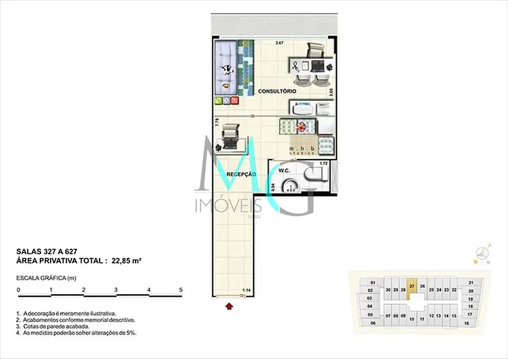 Sala-Conjunto, 21 m² - Foto 21