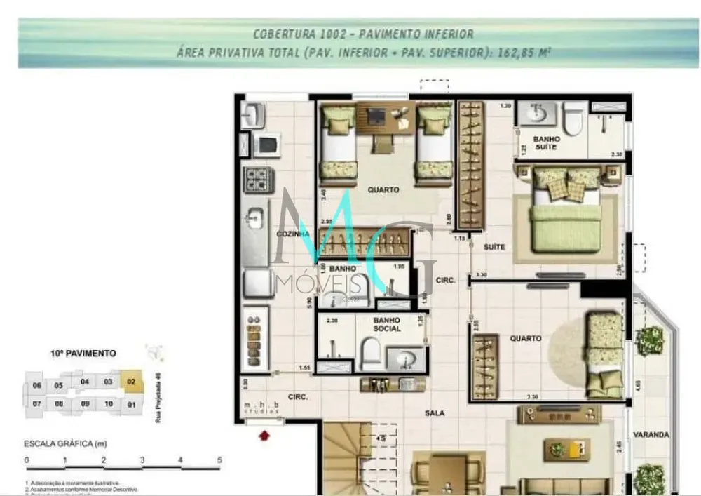 Apartamento, 3 quartos, 82 m² - Foto 62