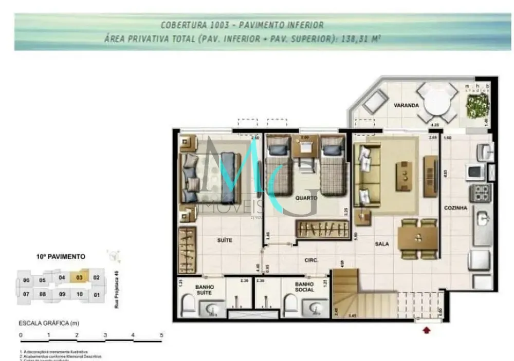 Apartamento, 3 quartos, 82 m² - Foto 52