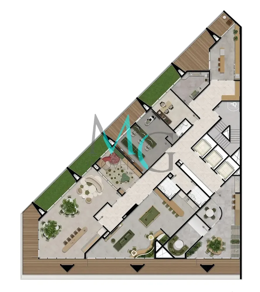 Apartamento, 1 quarto, 51 m² - Foto 42