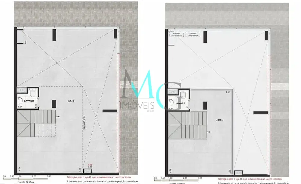 Loja-Salão, 75 m² - Foto 3