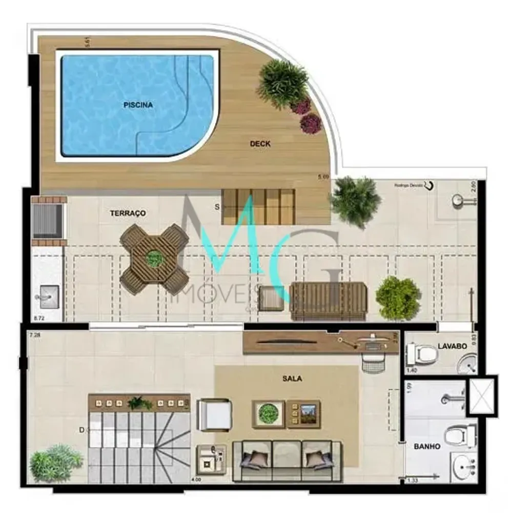 Apartamento, 2 quartos, 86 m² - Foto 32