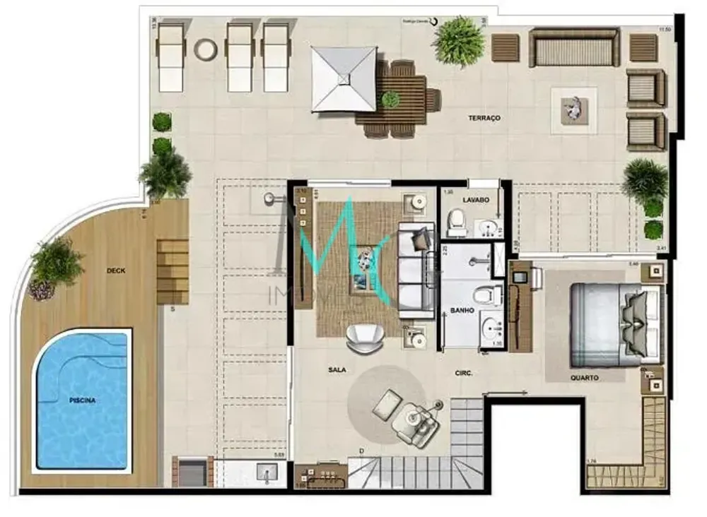 Apartamento, 2 quartos, 86 m² - Foto 44