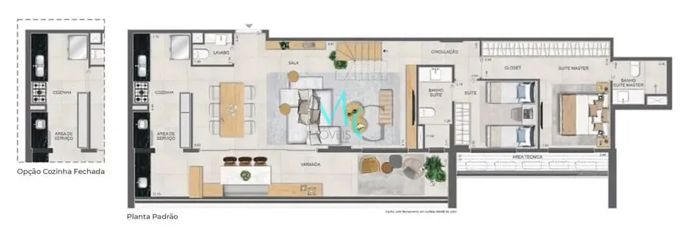 Cobertura, 3 quartos, 243 m² - Foto 35