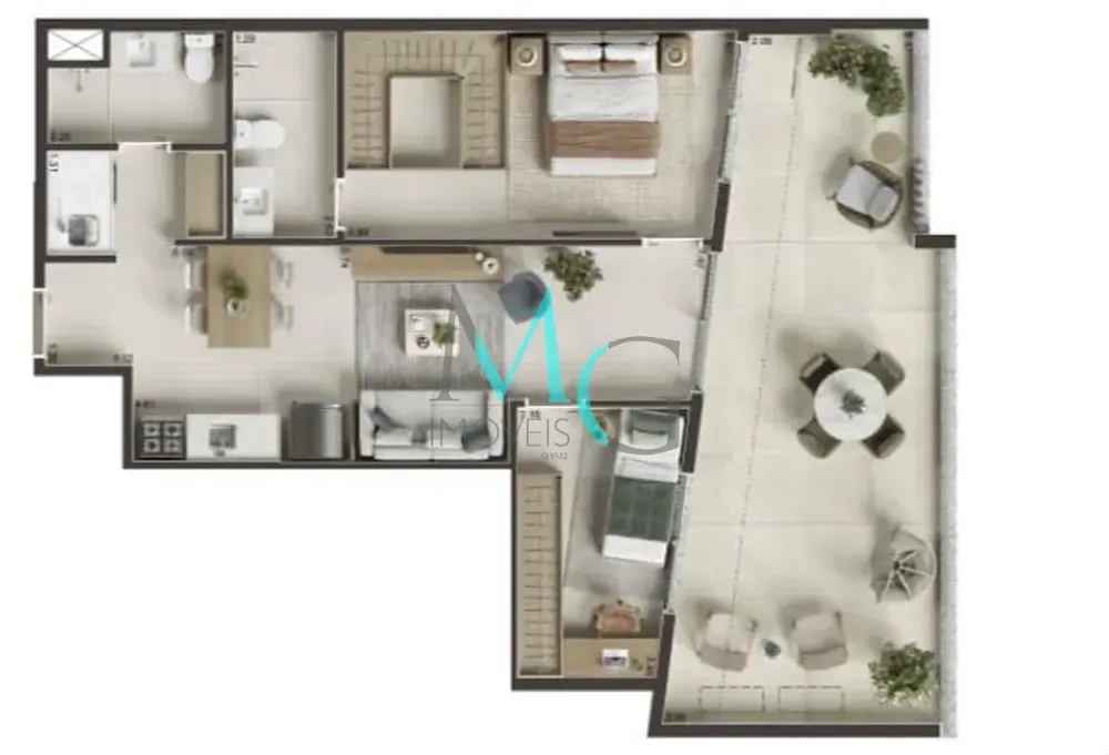 Apartamento, 1 quarto, 41 m² - Foto 26