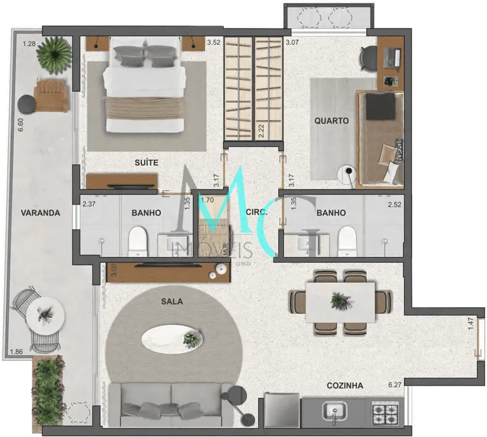 Apartamento, 2 quartos, 66 m² - Foto 45