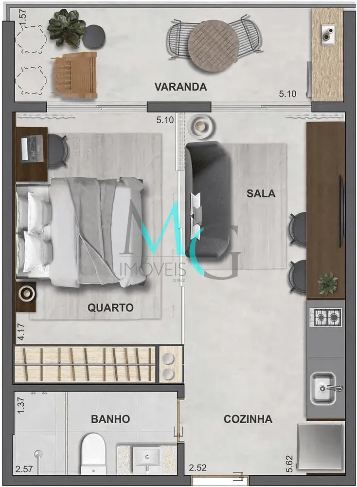 Apartamento, 2 quartos, 66 m² - Foto 30