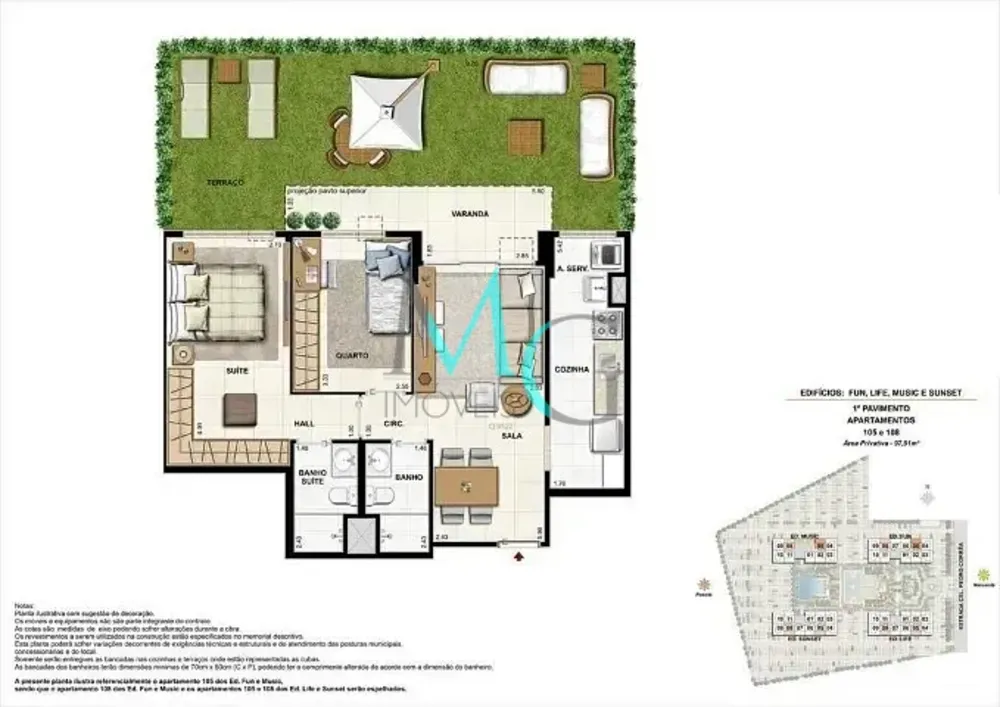 Apartamento, 3 quartos, 77 m² - Foto 26