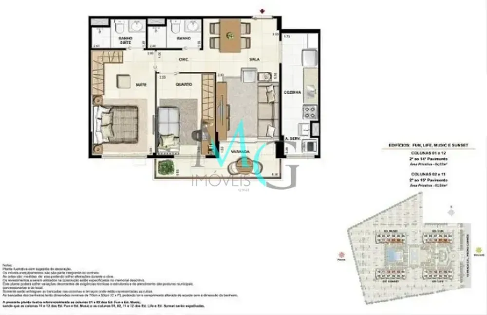 Apartamento, 3 quartos, 77 m² - Foto 29