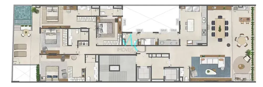 Cobertura, 5 quartos, 415 m² - Foto 33
