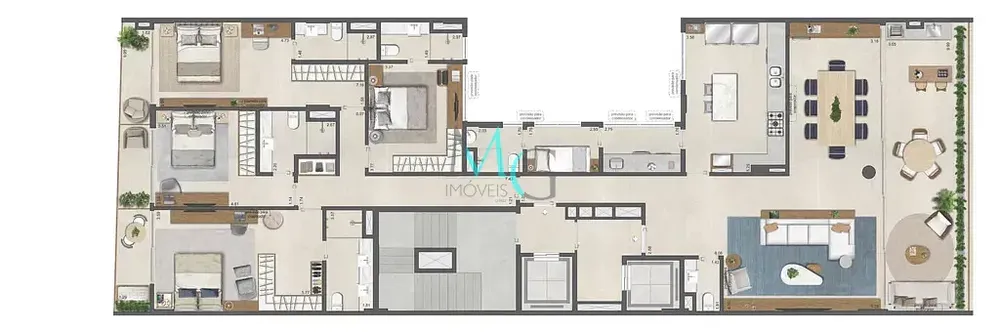 Cobertura, 5 quartos, 415 m² - Foto 32