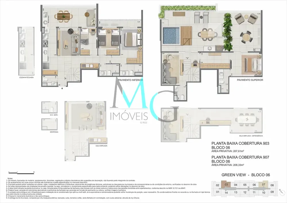 Apartamento, 2 quartos, 128 m² - Foto 97