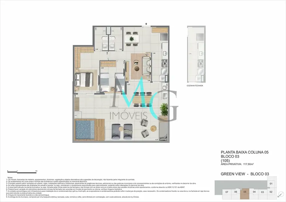 Apartamento, 2 quartos, 128 m² - Foto 74
