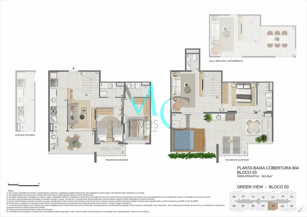 Apartamento, 2 quartos, 128 m² - Foto 94