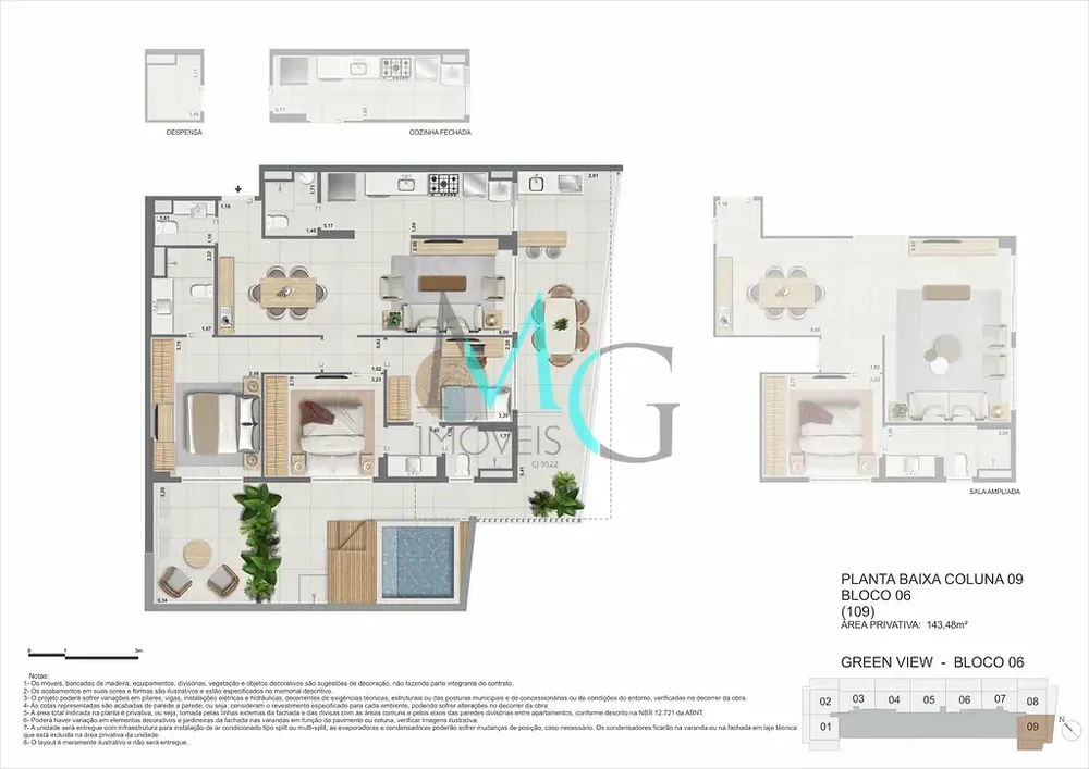 Apartamento, 2 quartos, 128 m² - Foto 84
