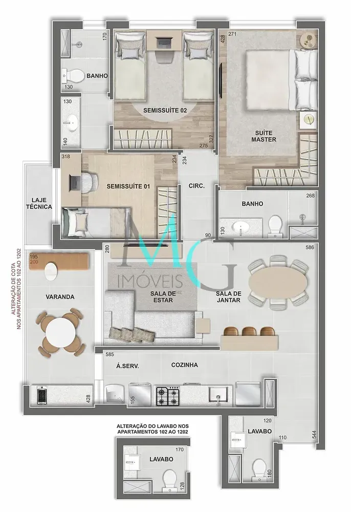 Cobertura, 3 quartos, 236 m² - Foto 69