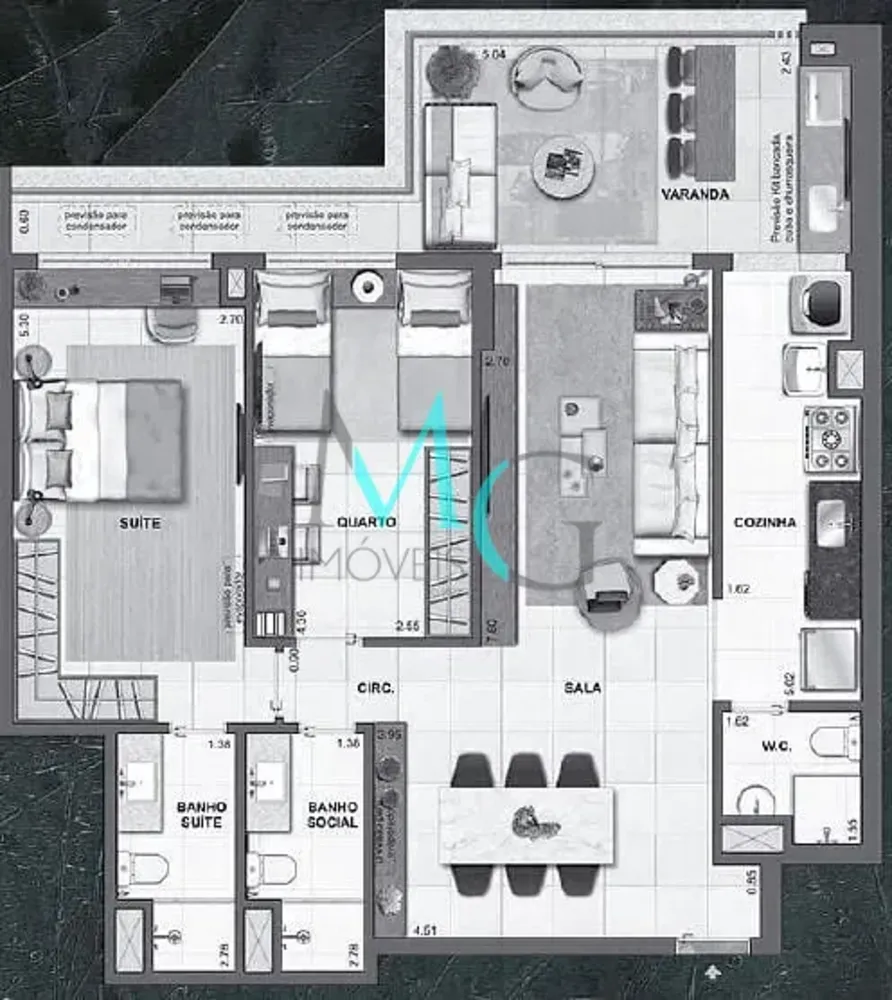 Apartamento, 3 quartos, 137 m² - Foto 30