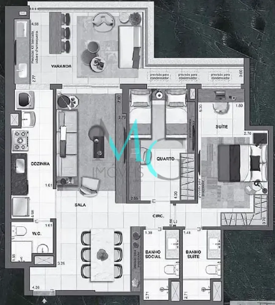 Apartamento, 3 quartos, 137 m² - Foto 26