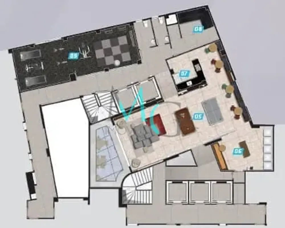Apartamento, 1 quarto, 50 m² - Foto 1