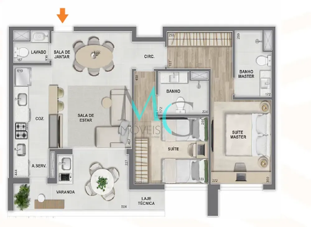 Apartamento, 2 quartos, 85 m² - Foto 54