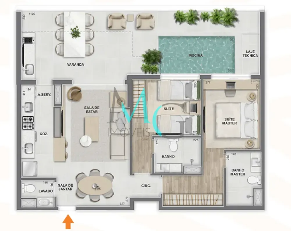 Apartamento, 2 quartos, 85 m² - Foto 58