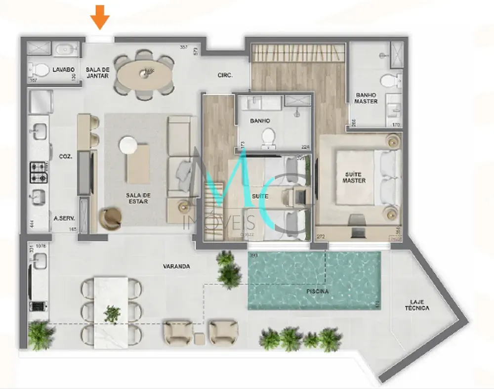 Apartamento, 2 quartos, 85 m² - Foto 59