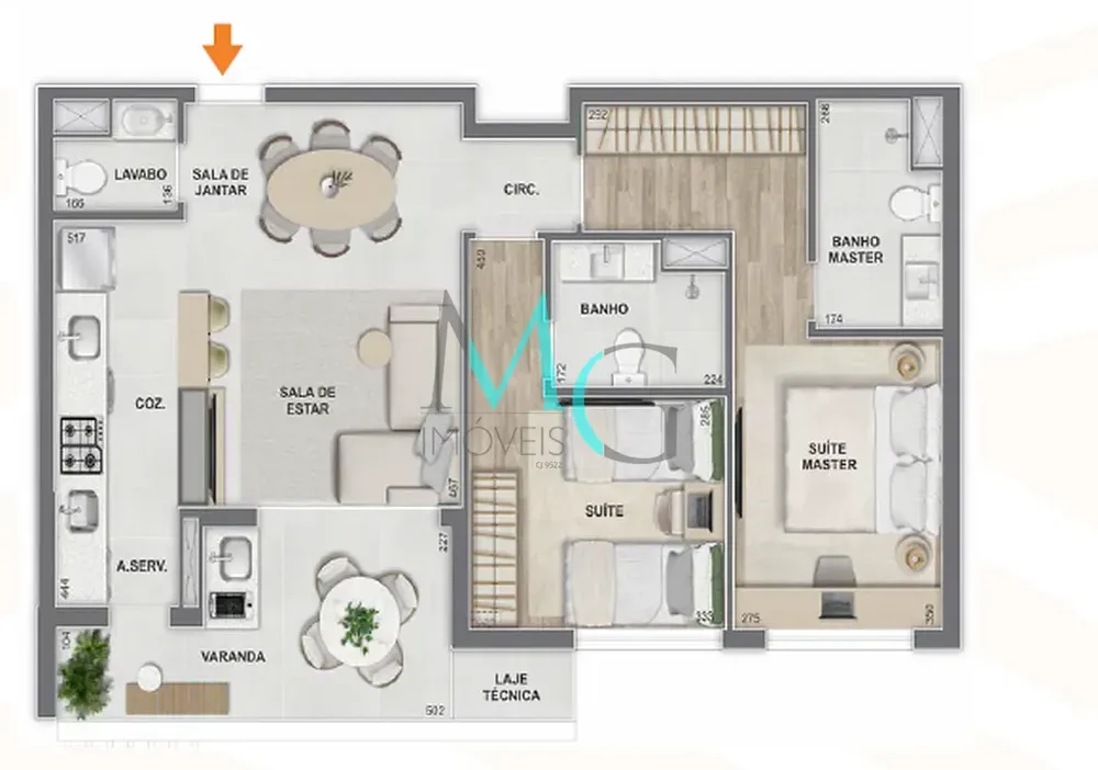 Apartamento, 2 quartos, 85 m² - Foto 53