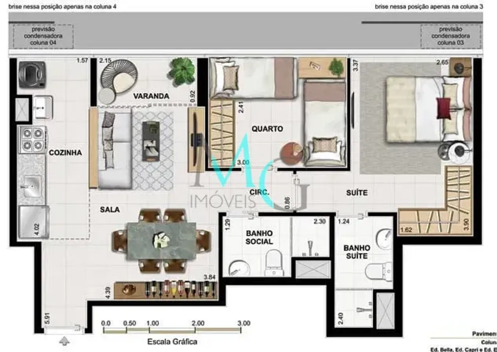 Apartamento, 3 quartos, 66 m² - Foto 30