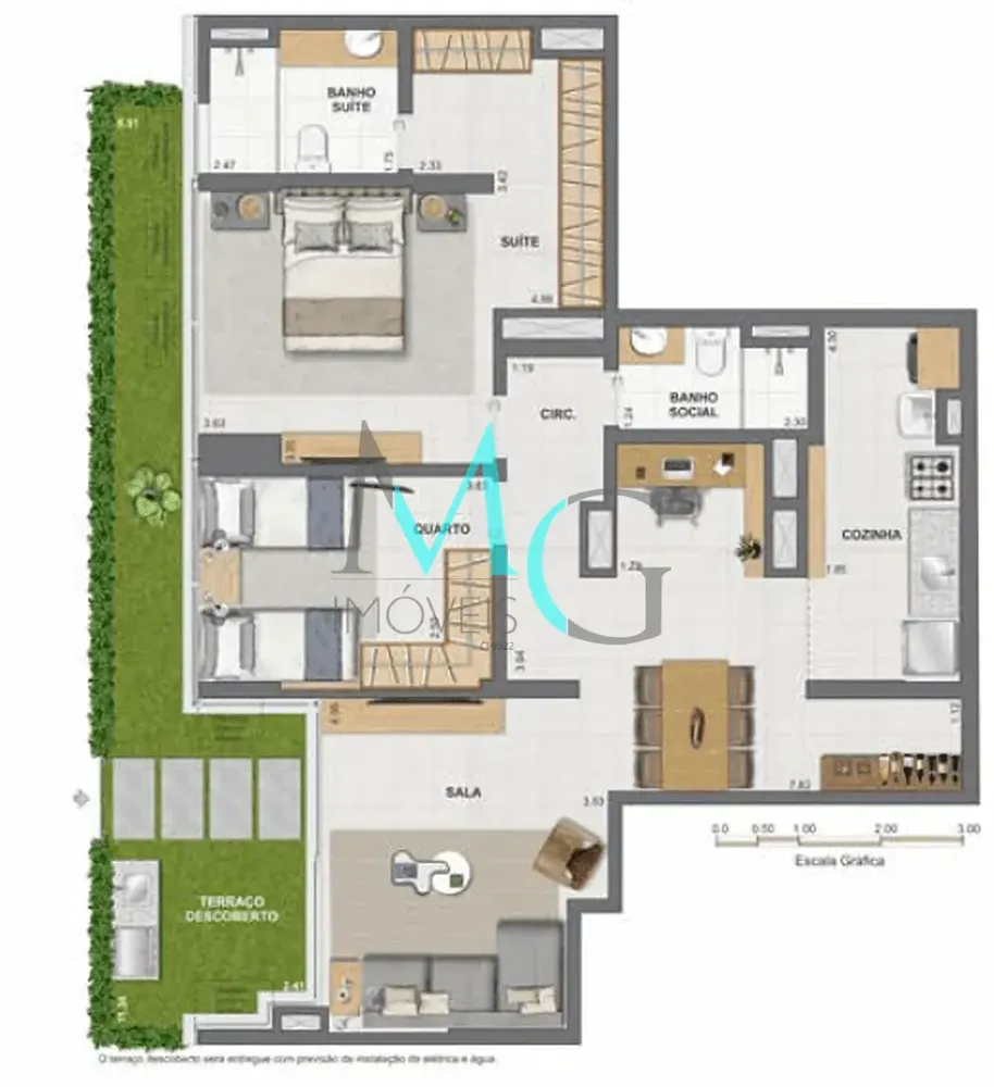 Apartamento, 3 quartos, 108 m² - Foto 52