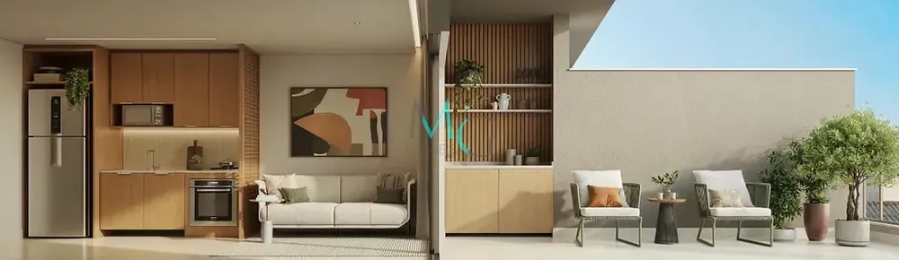 Cobertura, 1 quarto, 44 m² - Foto 10