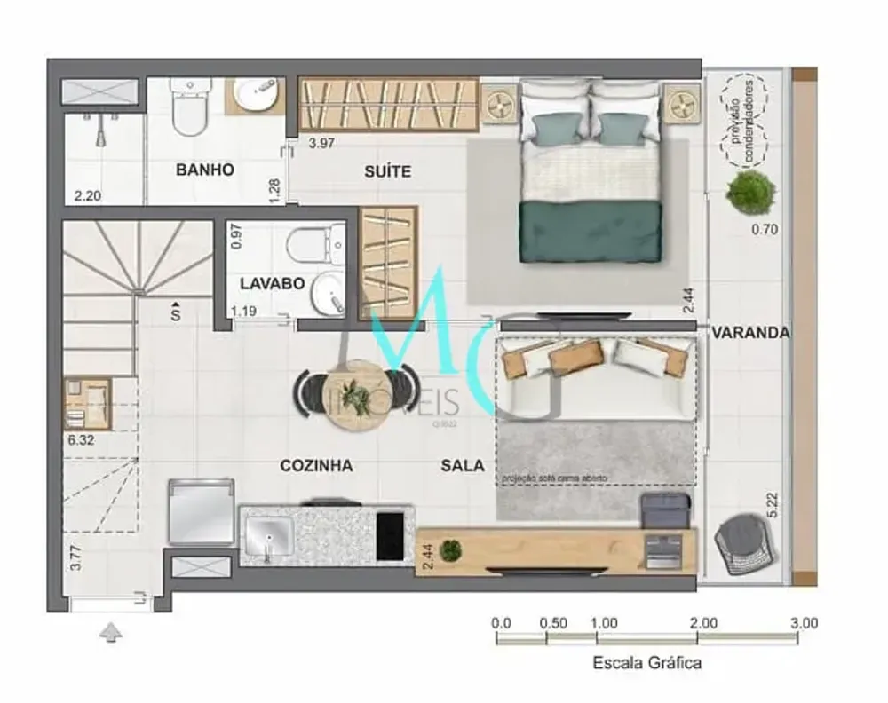 Apartamento, 2 quartos, 119 m² - Foto 38