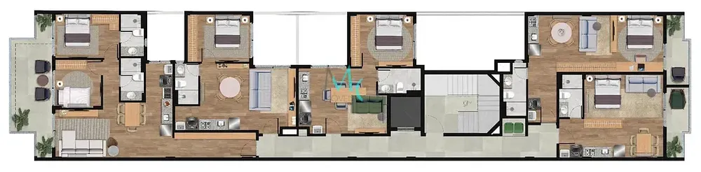 Apartamento, 1 quarto, 35 m² - Foto 23