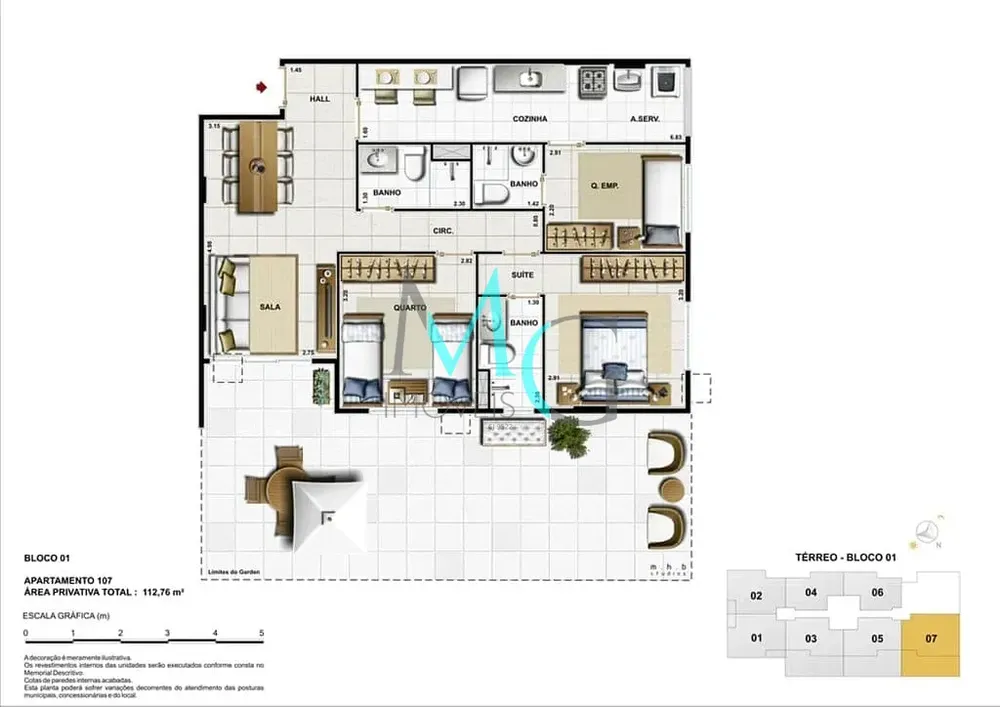 Apartamento, 3 quartos, 75 m² - Foto 36
