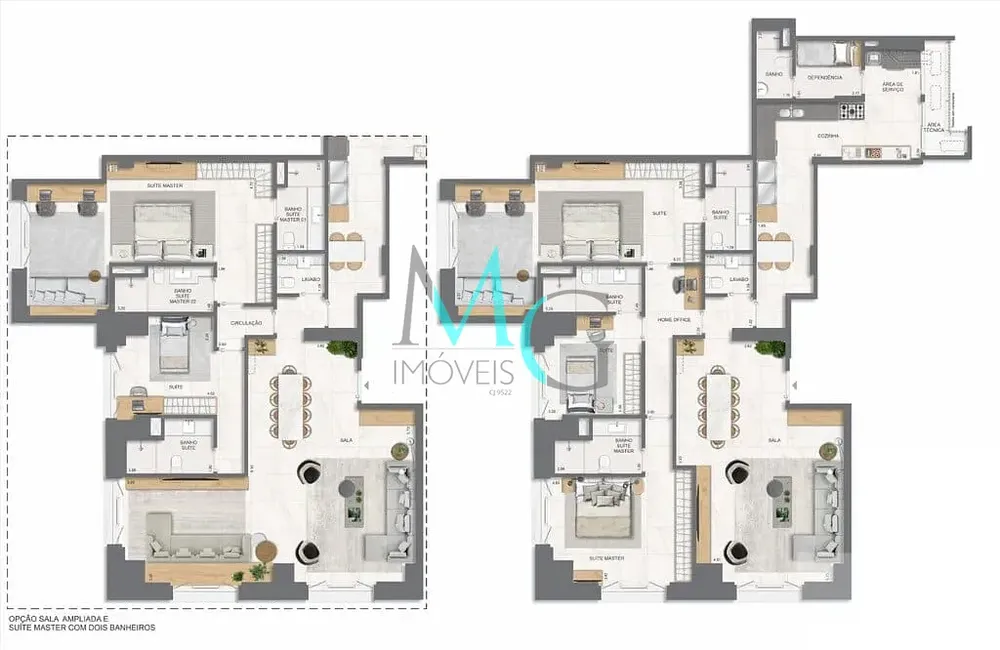 Apartamento, 3 quartos, 177 m² - Foto 108