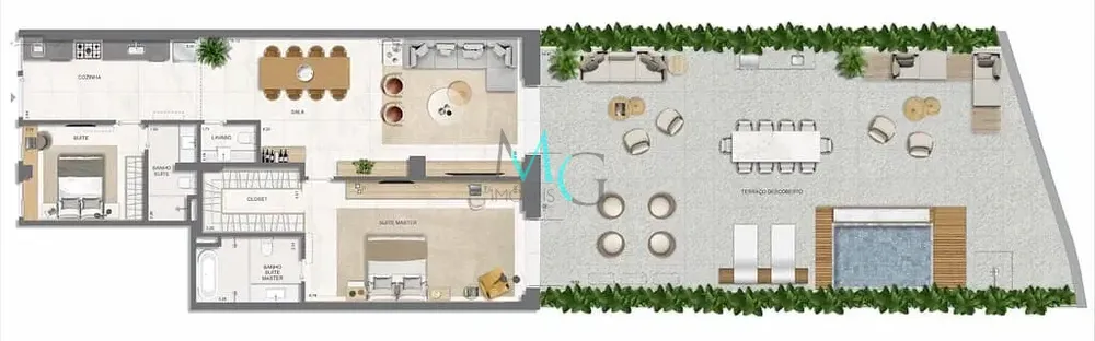 Apartamento, 3 quartos, 177 m² - Foto 124