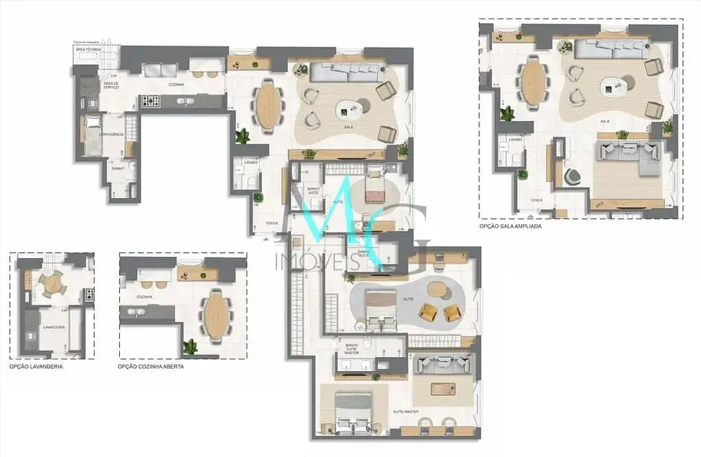 Apartamento, 3 quartos, 177 m² - Foto 103