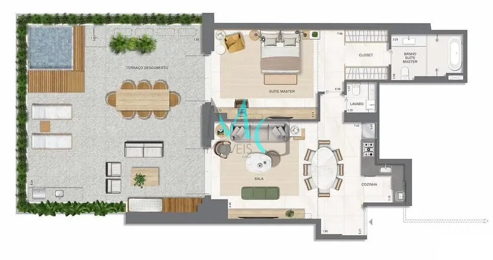 Apartamento, 3 quartos, 177 m² - Foto 96