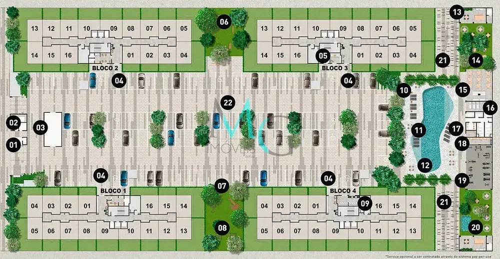 Apartamento, 1 quarto, 31 m² - Foto 22