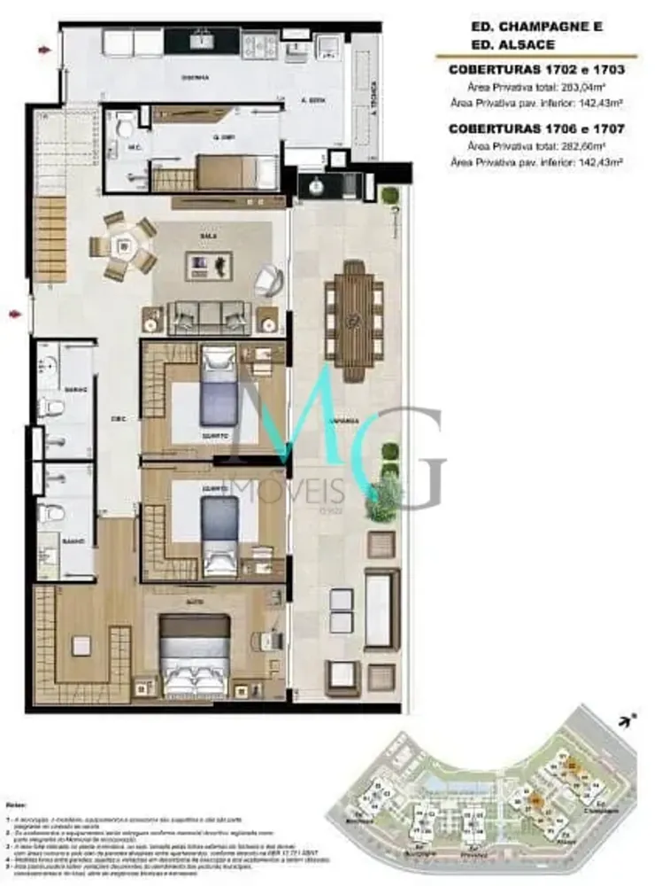 Apartamento, 3 quartos, 134 m² - Foto 23