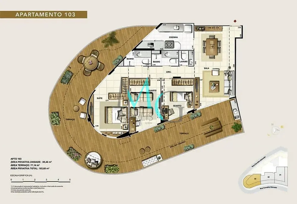 Apartamento, 2 quartos, 117 m² - Foto 52