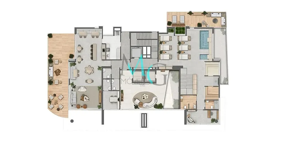 Apartamento, 4 quartos, 194 m² - Foto 55