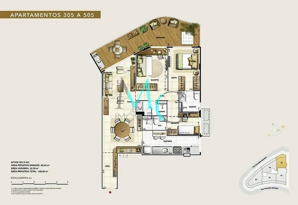 Apartamento, 2 quartos, 116 m² - Foto 22