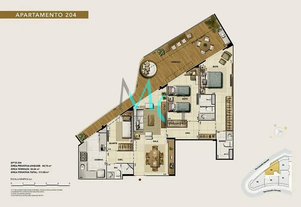 Apartamento, 2 quartos, 116 m² - Foto 37