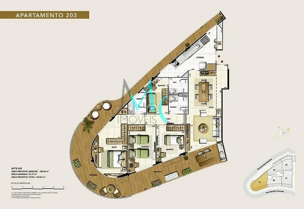Apartamento, 2 quartos, 116 m² - Foto 51