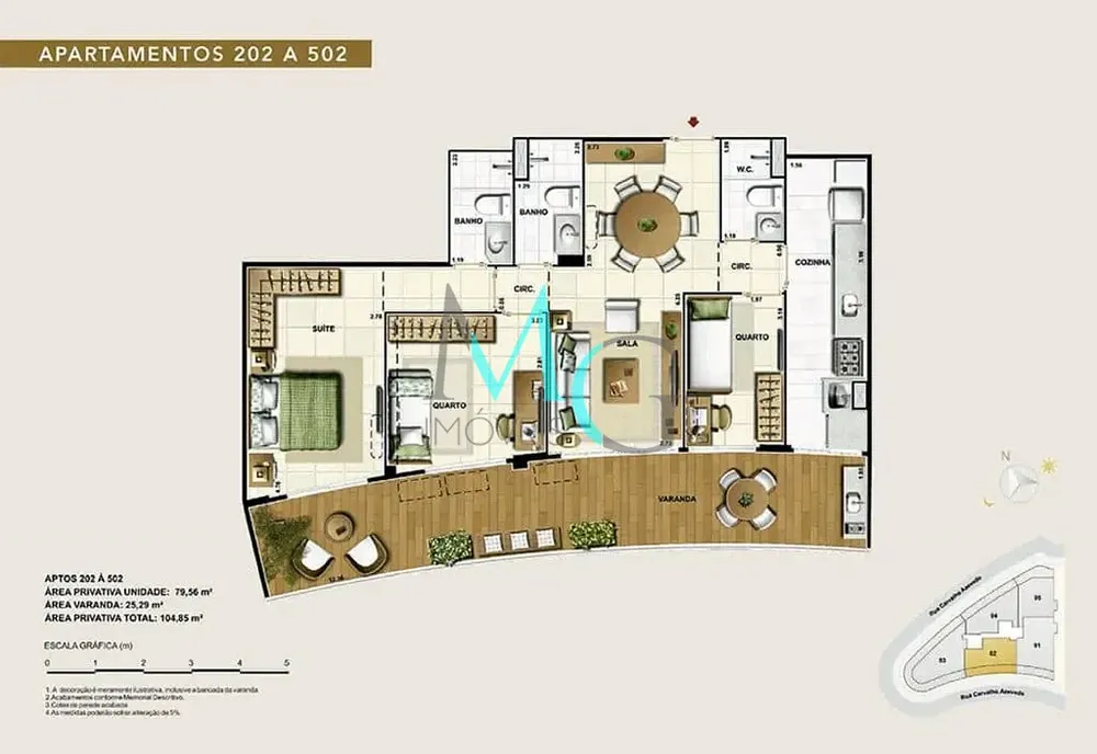 Apartamento, 2 quartos, 116 m² - Foto 21
